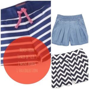 Nordstrom bundle: 2 mini Boden & 1 Tea col shorts